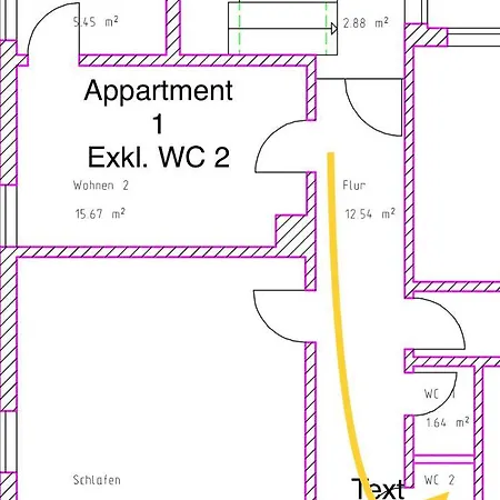 Bluestone - 23qm Free And Near Parking * Blaustein